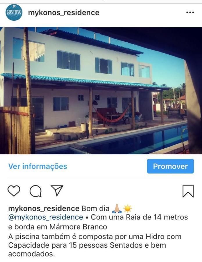 Mykonos Residence Sao Miguel do Gostoso Luaran gambar